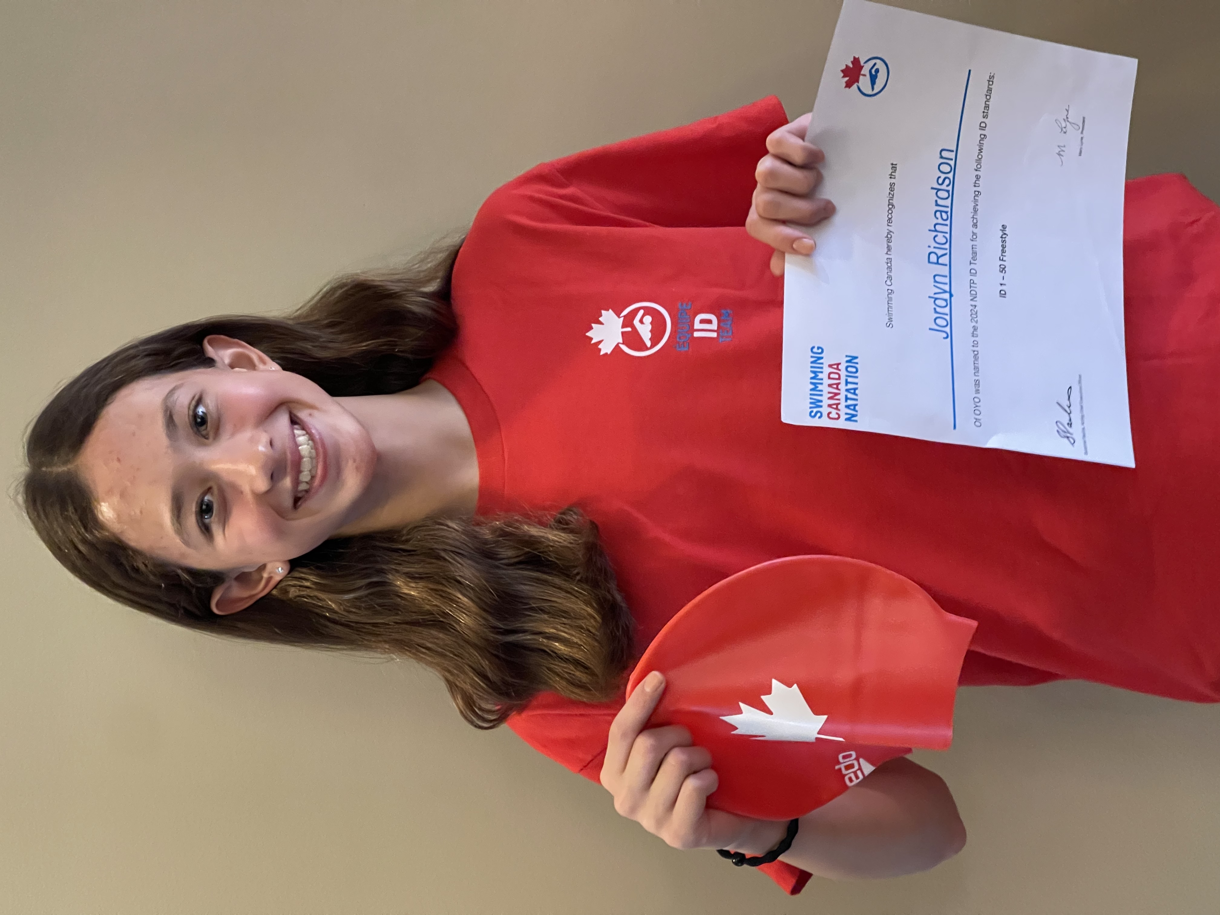 Swimming Canada's National Development Program Team